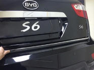 BYD S6 2010-2016 Trunk trim Libao stainless steel photo 3