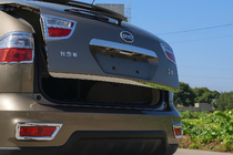 BYD S6 2010-2016 Trunk trim Libao stainless steel photo 1