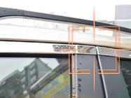 BYD S6 2010-2016 Full Window Trim Libao Stainless Steel photo 3