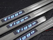Chery Tiggo 1 2005-2016 Door Sill Plates Libao LED 2010-2014 (4 pcs, stainless steel) photo 5