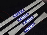 Chery Tiggo 1 2005-2016 Door Sill Plates Libao LED 2010-2014 (4 pcs, stainless steel) photo 1