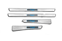 Chery Tiggo 1 2005-2016 Door Sill Plates Libao LED 2010-2014 (4 pcs, stainless steel) photo 3