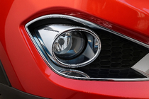 Chery Tiggo 5 2013- Chrome Fog Light Covers Libao (2 pcs, plastic) photo 1