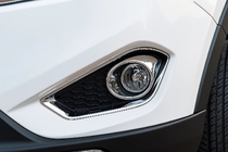 Chery Tiggo 5 2013- Chrome Fog Light Covers Libao (2 pcs, plastic) photo 2