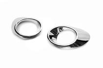 Chery Tiggo 5 2013- Chrome Fog Light Covers Libao (2 pcs, plastic) photo 4