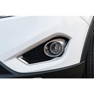 Chrome Fog Light Covers Libao (2 pcs, plastic) Chery Tiggo 5 2013- photo 2