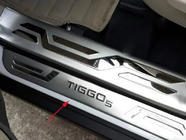 Chery Tiggo 5 2013- Door Sill Protectors Libao (4 pcs, Stainless Steel) photo 5