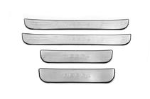 Chery Tiggo 5 2013- Door Sill Protectors Libao (4 pcs, Stainless Steel) photo 2