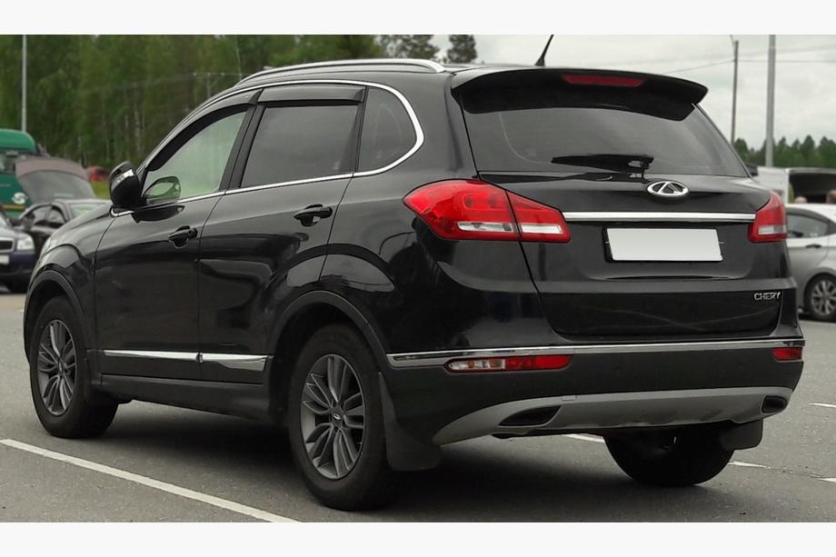 Chery Tiggo 5 2013- Trunk trim above license plate Libao (stainless steel) Image