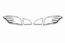 Chery Tiggo 5 2013- Chrome Tail Light Covers Libao (2 pcs, plastic) photo 2