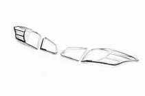 Chery Tiggo 5 2013- Chrome Tail Light Covers Libao (2 pcs, plastic) photo 3