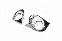 Geely Emgrand X7 2011- Chrome Fog Light Covers Libao (2 pcs, plastic) photo 4