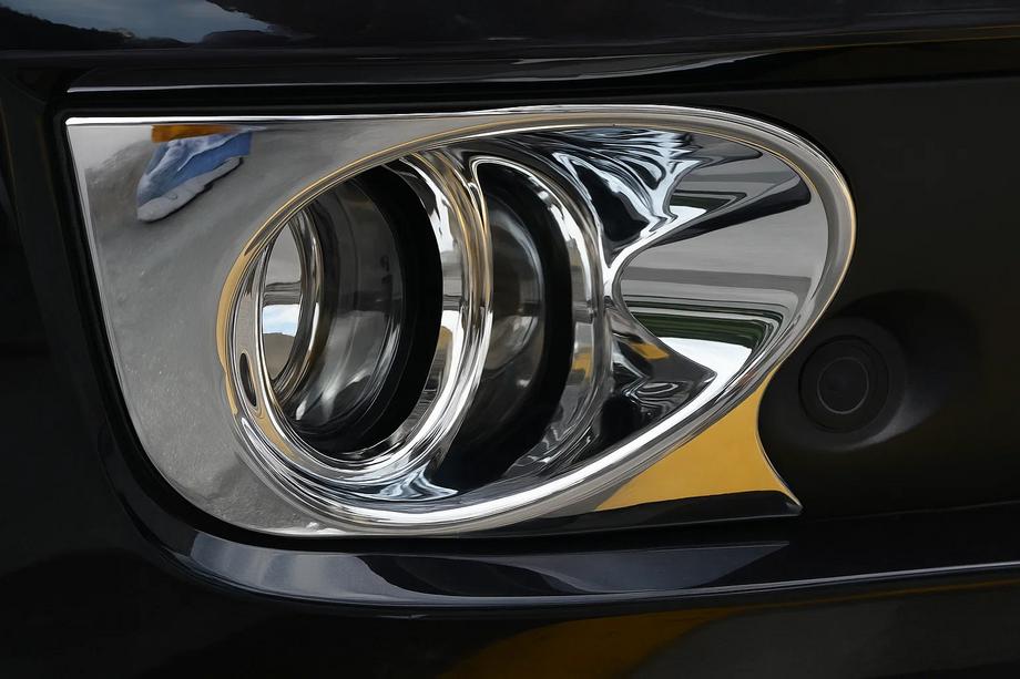 Geely Emgrand X7 2011- Chrome Fog Light Covers Libao (2 pcs, plastic) Image
