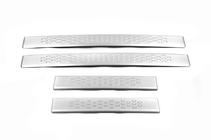 Geely Emgrand X7 2011- Door Sill Protectors Libao (4 pcs, Stainless Steel) photo 2