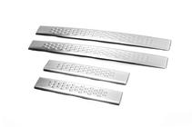 Geely Emgrand X7 2011- Door Sill Protectors Libao (4 pcs, Stainless Steel) photo 1