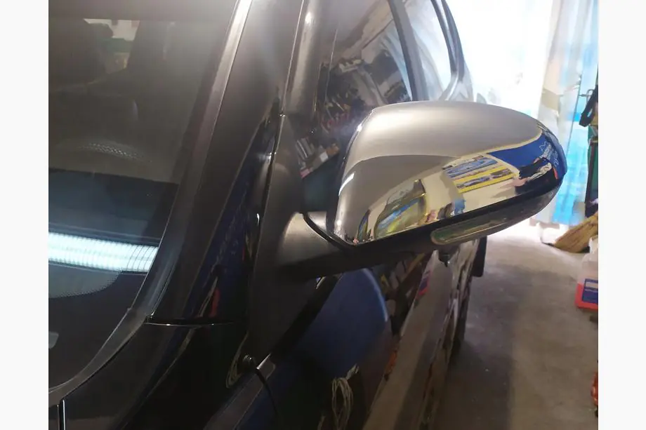 Geely Emgrand X7 2011- Mirror Covers Libao (2 pcs, plastic) Image