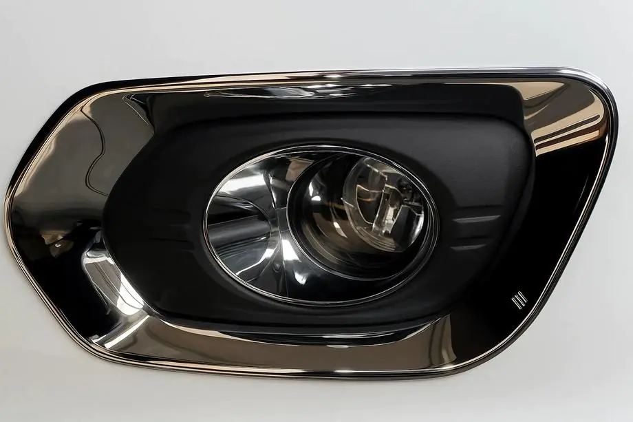 GreatWall Haval H6 2011- Chrome Fog Light Covers Libao 2012+ (2 pcs, plastic) Image