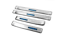GreatWall Haval H6 2011- Libao LED Door Sill Plates (4 pcs, Stainless Steel) photo 2