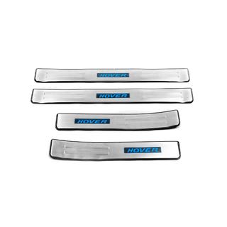 Libao LED Door Sill Plates (4 pcs, Stainless Steel) GreatWall Haval H6 2011- photo 1