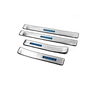Libao LED Door Sill Plates (4 pcs, Stainless Steel) GreatWall Haval H6 2011- photo 2