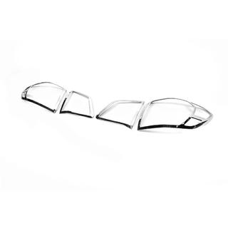 Chrome Tail Light Covers Libao (2 pcs, plastic) photo 3