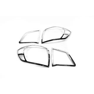 Chrome Tail Light Covers Libao (2 pcs, plastic) photo 4