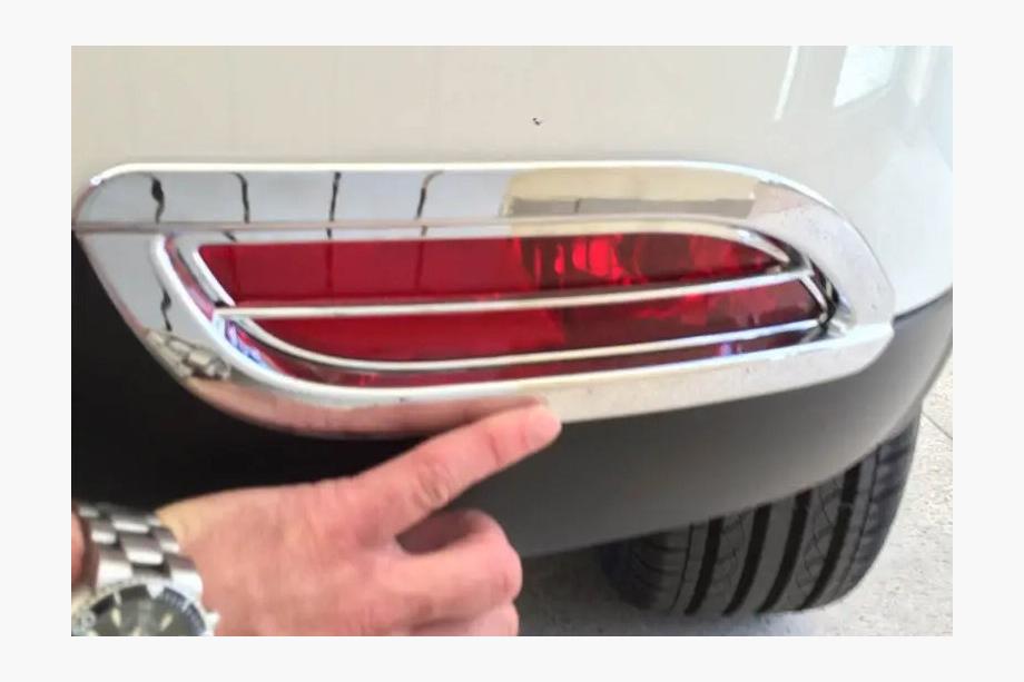GreatWall Haval M4 2012-2021 Tail light covers Libao 2012+ (2 pcs, plastic) Image