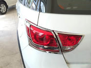 GreatWall Haval M4 2012-2021 Chrome Tail Light Covers Libao (2 pcs, plastic) photo 1