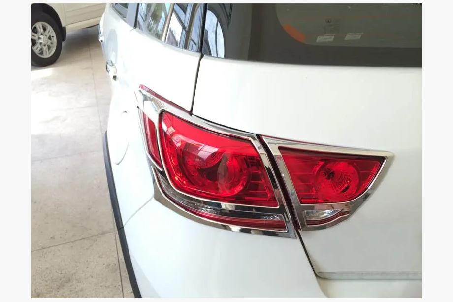 GreatWall Haval M4 2012-2021 Chrome Tail Light Covers Libao (2 pcs, plastic) Image
