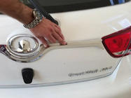GreatWall Haval M4 2012-2021 Trunk Lid Trim Upper Libao 2012+ Stainless Steel photo 2