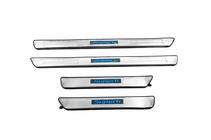 Skoda Superb 2009-2015 Door Sill Protectors Libao (4 pcs, Stainless Steel) photo 2