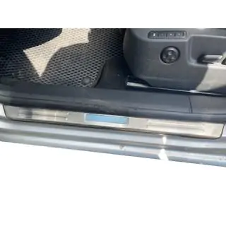 Door Sill Protectors Libao (4 pcs, Stainless Steel) Skoda Superb 2009-2015 photo 4