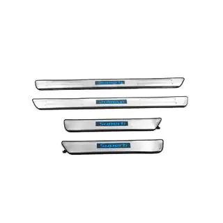 Door Sill Protectors Libao (4 pcs, Stainless Steel) Skoda Superb 2009-2015 photo 2