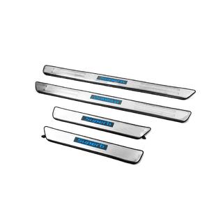 Door Sill Protectors Libao (4 pcs, Stainless Steel) Skoda Superb 2009-2015 photo 1