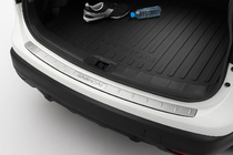 Nissan Qashqai 2014-2021 Rear bumper protector Libao (2014-2017, stainless steel) photo 1
