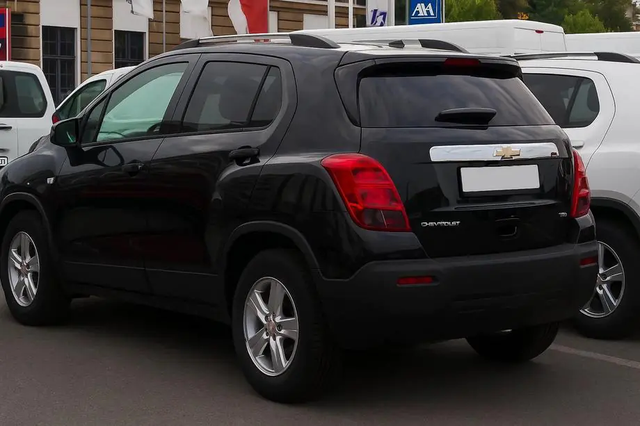 Chevrolet Trax 2012-2023 Chrome trim above license plate Libao (ABS) Image