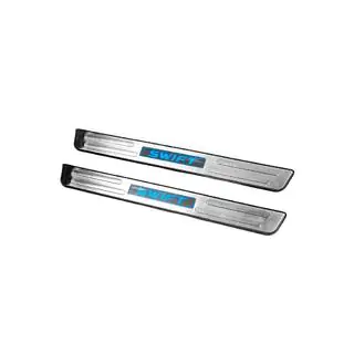 Libao LED Door Sill Plates (2 pcs, Stainless Steel) photo 2