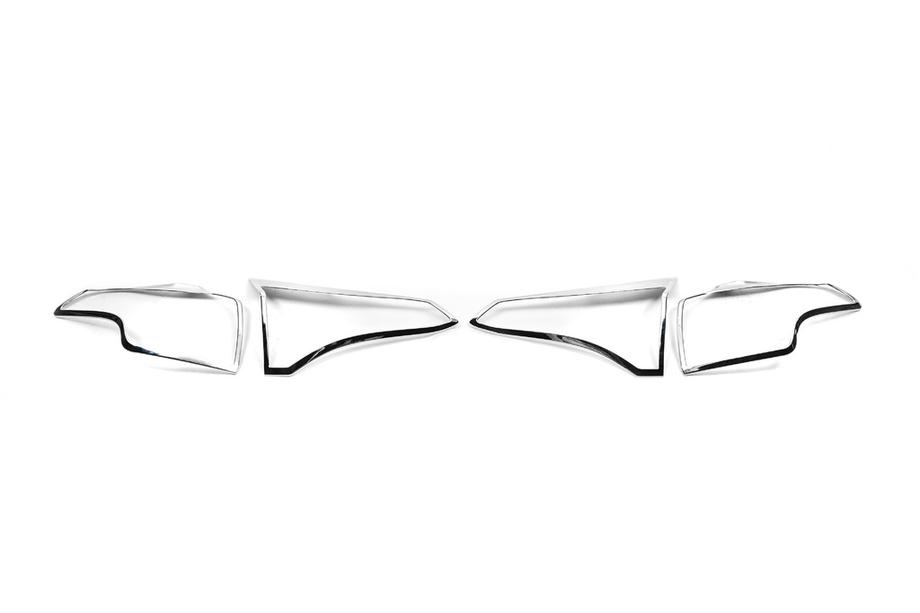 Toyota Rav 4 2013-2018 Tail Light Covers Libao 2016-2019 (2 pcs, plastic) Image