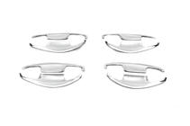 Hyundai Santa Fe 3 2012-2018 Chrome Handle Cup Covers (4 pcs, ABS) photo 1