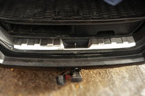 Nissan X-trail T31 2007-2014 Stainless Steel Rear Bumper Protector 2007-2010 photo 3