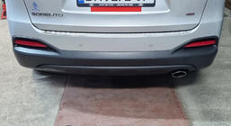 Kia Sorento III UM 2014-2020 Rear bumper protector stainless steel photo 8