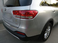 Kia Sorento III UM 2014-2020 Rear bumper protector stainless steel photo 5
