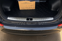 Hyundai Tucson TL 2016-2021 Rear Bumper Sill Protector Libao Stainless Steel photo 3