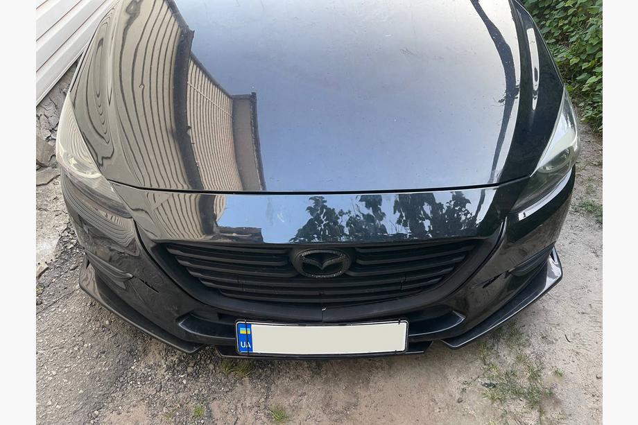 Universal Front Lip Niken Black (ABS) Photo 14