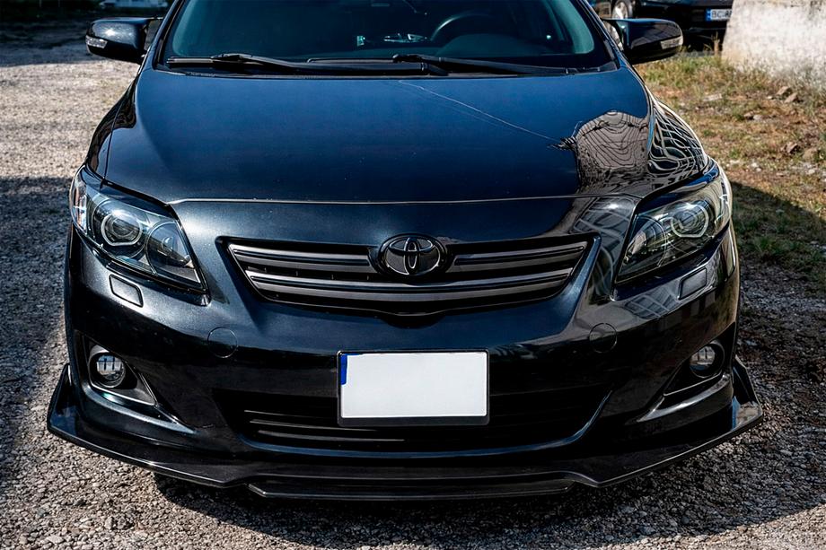 Universal Front Lip Niken Black (ABS) Photo 16