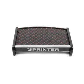 Dashboard Shelf (2000-2006, Black with Red Stitching) photo 3
