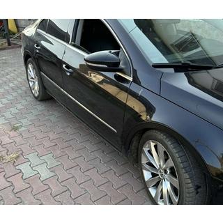 Fender flares 2008-2012 (4 pcs, black, ABS plastic) Volkswagen Passat СС 2008-2017 photo 3