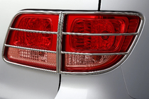 Toyota Fortuner 2006-2015 Tail light guards (stainless steel) photo 1