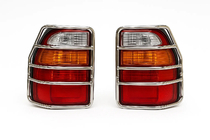 Toyota Land Cruiser 100 1998-2007 Tail Light Guards Chrome (for Land Cruiser 105) photo 1