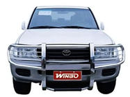 Toyota Land Cruiser 100 1998-2007 Bull Bar with Guard WINBO (Stainless Steel) photo 4